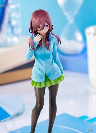 Аніме фігурка міку накано 18 см п'ять наречених близнят miku nakano gotoubun no hanayome