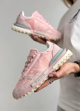 Женские кроссовки lacoste elite active pink