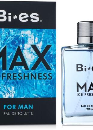 Bi-es max
ice freshness мужская 
туалетная вода 100мл тестер