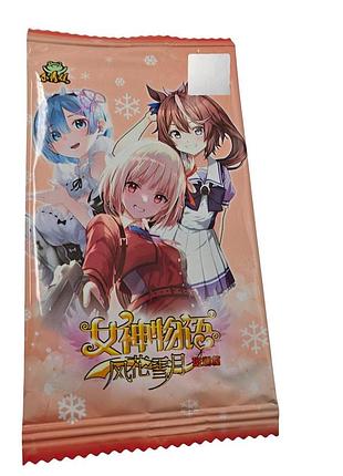 Упаковка коллекционных netcent 女神物语 风花雪月 莉娜篇 sealed box cards аниме девушек карт, блистеры карточек карточки