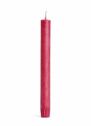 Cтоловая свеча bolsius rustic 210/23 red