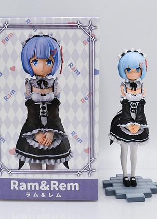 Аніме фігурка рем re: zero rem ре: зеро життя в альтернативному світі з нуля, жизнь в альтернативном мире