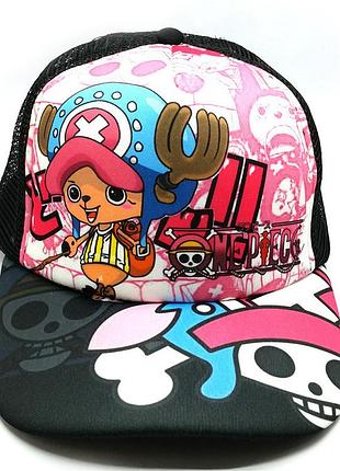 Аниме кепка one piece бейсболка ван пис косплей на голову для мальчиков с сеткой
