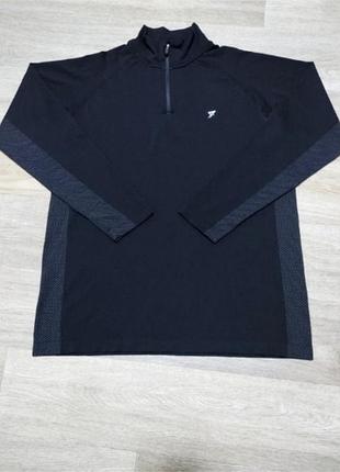 Чоловіча легка спортивна кофта primark, розмір xl-xxl, чорна.