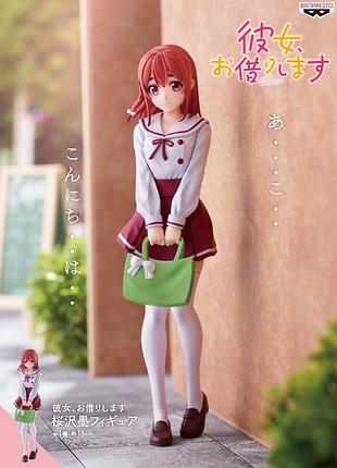 Аниме фигурка суми сакурасава девушка на час rent a girlfriend sumi sakurasawa статуэтка