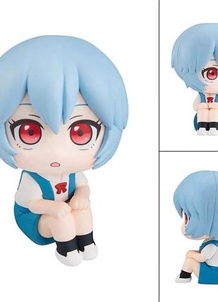 Аниме фигурка чиби 10 см аяними рей евангелион rei ayanami evangelion