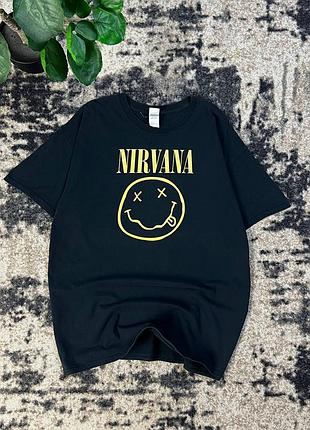 Футболка nirvana rock band
