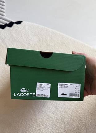 Кеды lacoste 7