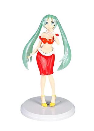 Аниме фигурка 20 см вокалалоид хатсуне мику, hatsune miku vocaloid