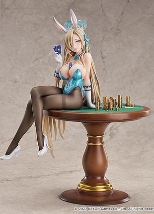 Аниме фигурка 25 см в костюме кролика ичиносе асуна из игры блю архив, ichinose asuna - blue archive