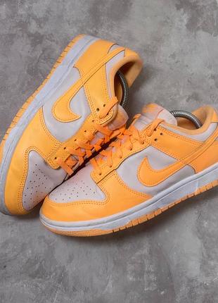 Кроссовки nike dunk low peach cream