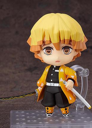 Аниме фигурка nendoroid 1334 нендороид 10 см зенитсу с аниме клинок рассекающий демоны, kimetsu no yaiba - agatsuma zenitsu