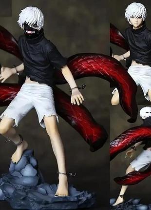 Велика аніме фігурка канекі кен 22 см токійський гуль tokyo ghoul kaneki ken