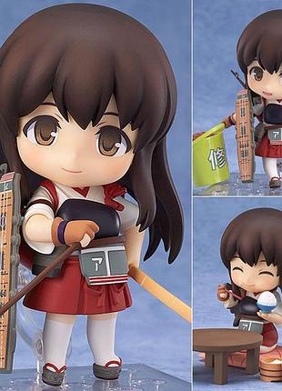 Аниме фигурка нендороид акаги kantai collection в коробке подвижная шарнирная коллекция кантай
