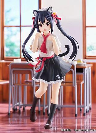 Аниме фигурка накано азуса 21 см, кейон! nakano azusa k-on! trio try it figure, к-он