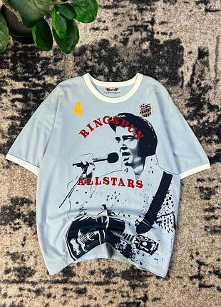 Футболка elvis presley ringspun