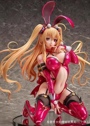 Велика аніме фігурка 30 см кароліна native binding caroline bunny girl в костюмі кролика зайчика для дорослих