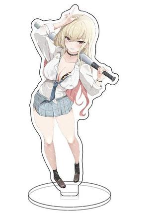 Акриловый стенд марин китагава 15 см эта фарфоровая куколка влюбилась marin kitagawa my ddress up darling