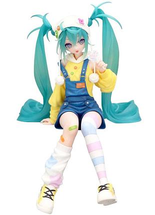 Аниме фигурка 15 см вокалалоид хатсуне мику, vocaloid - hatsune miku: lollipop ver.