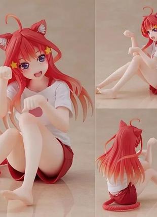 Аніме фігурка іцукі накано котик п'ять наречених близнят itsuki nakano gotoubun no hanayome