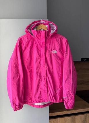 Рожева вітровка thenorthface hyvent в ідеальному стані