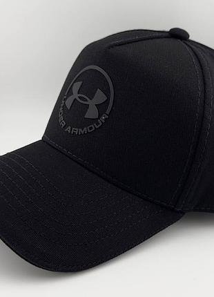 Мужская коттоновая бейсболка тракер u a черная украина, (размеры s, m, l/xl)