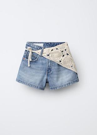 Нові шорти zara, розмір 8/9 років (131см)