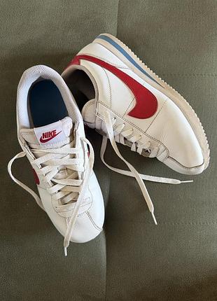 Кросівки nike cortez leather forrest gump white 41 р., us 8, оригінал
