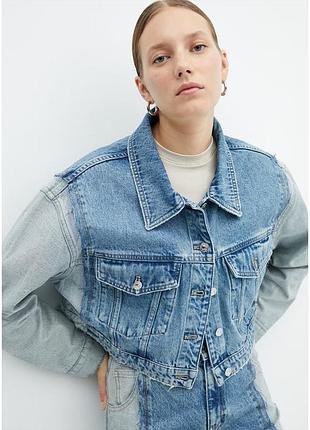 Джинсовий костюм mango