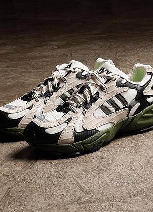 Стильні кросівки adidas ivy park savage white green