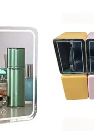 Автохолодильник для машини 5 л міні холодильник з дзеркалом car refrigerator