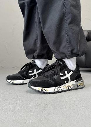 Чоловічі кросівки premiata mick black/white