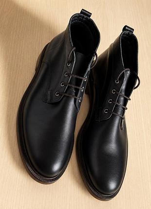 Чоловічі шкіряні черевики clarks cushion 45 розмір
