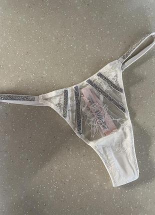 Трусики з камінням, труси, трусы victoria’s secret