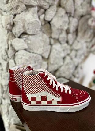 Кеди vans sk8-hi виконані з преміум замши