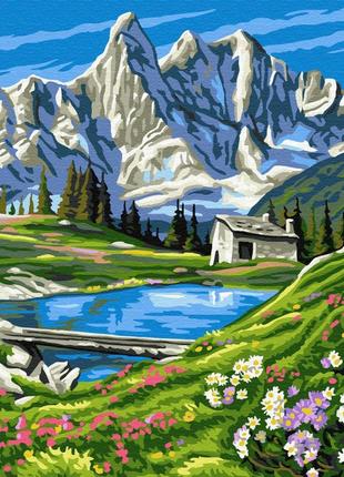 Картина по номерам швейцарские альпы