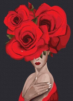 Картина за номерами королева троянд