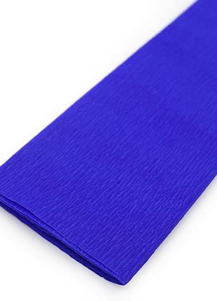 Креповая бумага гофрированная josef otten 110% индиго 50х200 см kr110-8039