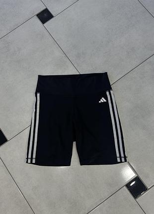 Шорти велосипедки adidas жіночі чорні