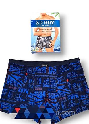 Трусы мужские боксеры хлопок с бамбуком кулмакс sd boy, размер 3xl (52-54)