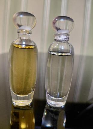 Estee lauder, pleasures, 3,5 ml edp, 2 винтажных миниатюры, одной лотом
