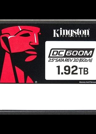 Ssd диск kingston enterprise dc600m 1.92tb 2.5" sataiii 3d tlc