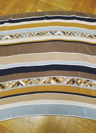 Шелковый винтажный платок michel париж1 фото