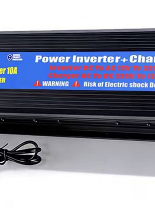 Перетворювач напруги (1500w+charger 10a)