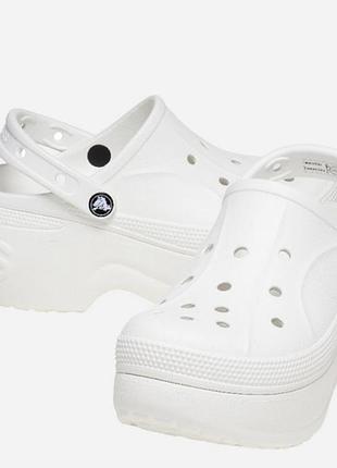 Crocs classic bella clog white білі крокси оригінал