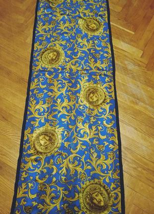 Шелковый шарф а-ля версаче1 фото
