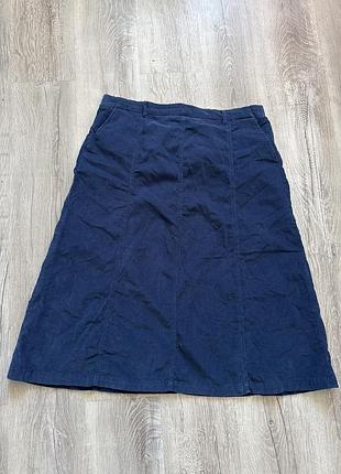 Вельветова спідниця cotton traders, xxxl 54р