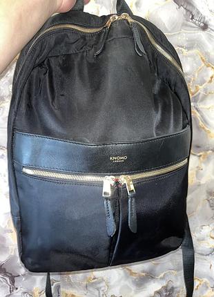 Knomo london beauchamp — оригінальний шкіряний рюкзак для ноутбука, 40×30 см