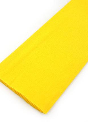 Креповая бумага гофрированная josef otten 110% темно-желтая 50х200 см kr110-80706