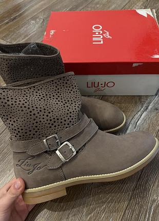 Замшеві черевики liu jo girl